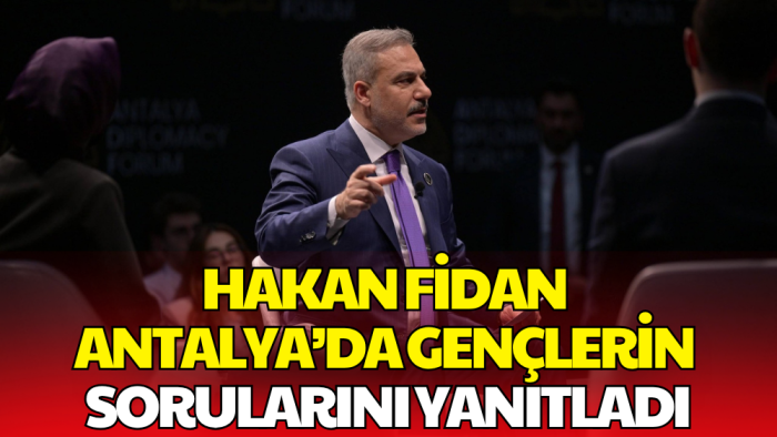 Gençlerden Hakan Fidan’a Dikkat Çeken Soru: Cevap Veremeyeceğim!